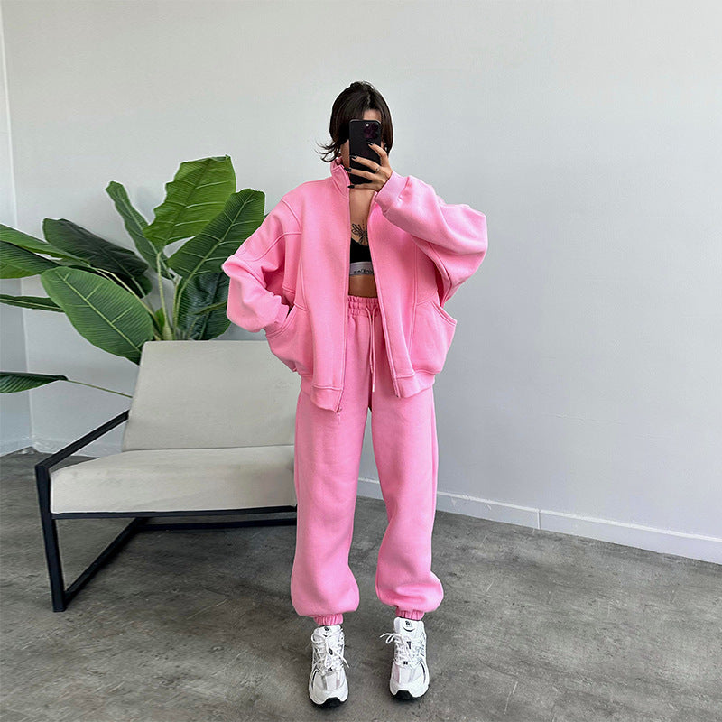 Survêtement Femme : Zippé avec Poches