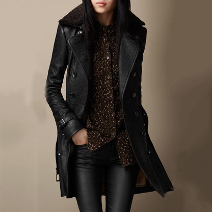 Veste Slim Femme Similicuir